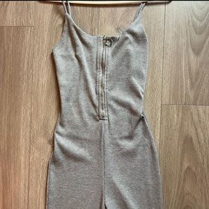 BETTER BE- ONE PIECE ROMPER WITH FRONT ZIP